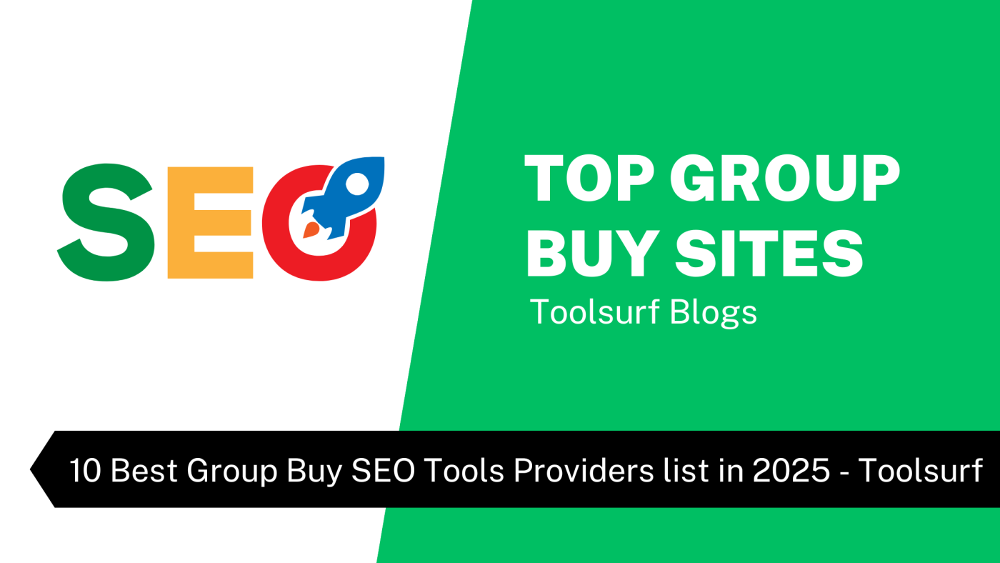 10 Best Group Buy SEO Tools Providers list in 2025