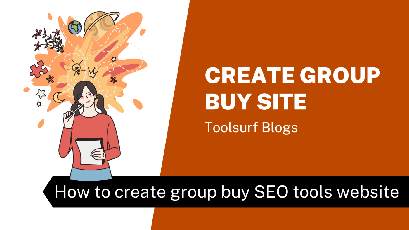 How to create group buy SEO tools website