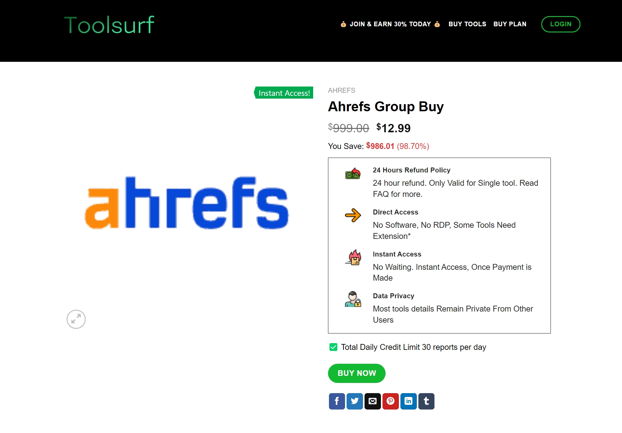 ahrefs group buy